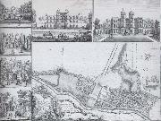 Plan and views of Esher